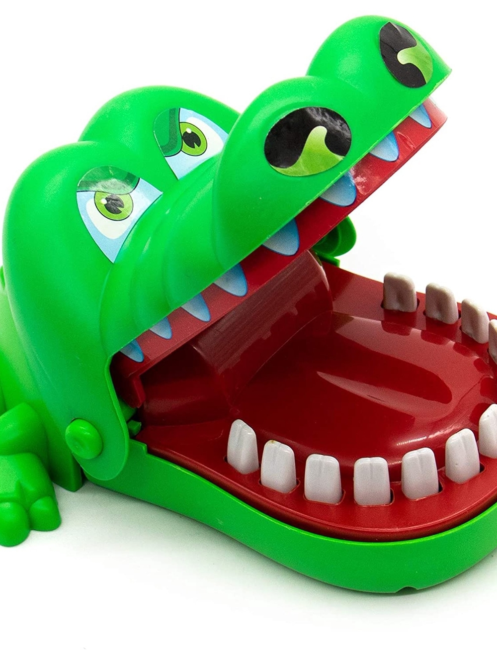 Green Crocodile Bite Game - Kids' Fun Tooth Tap Toy